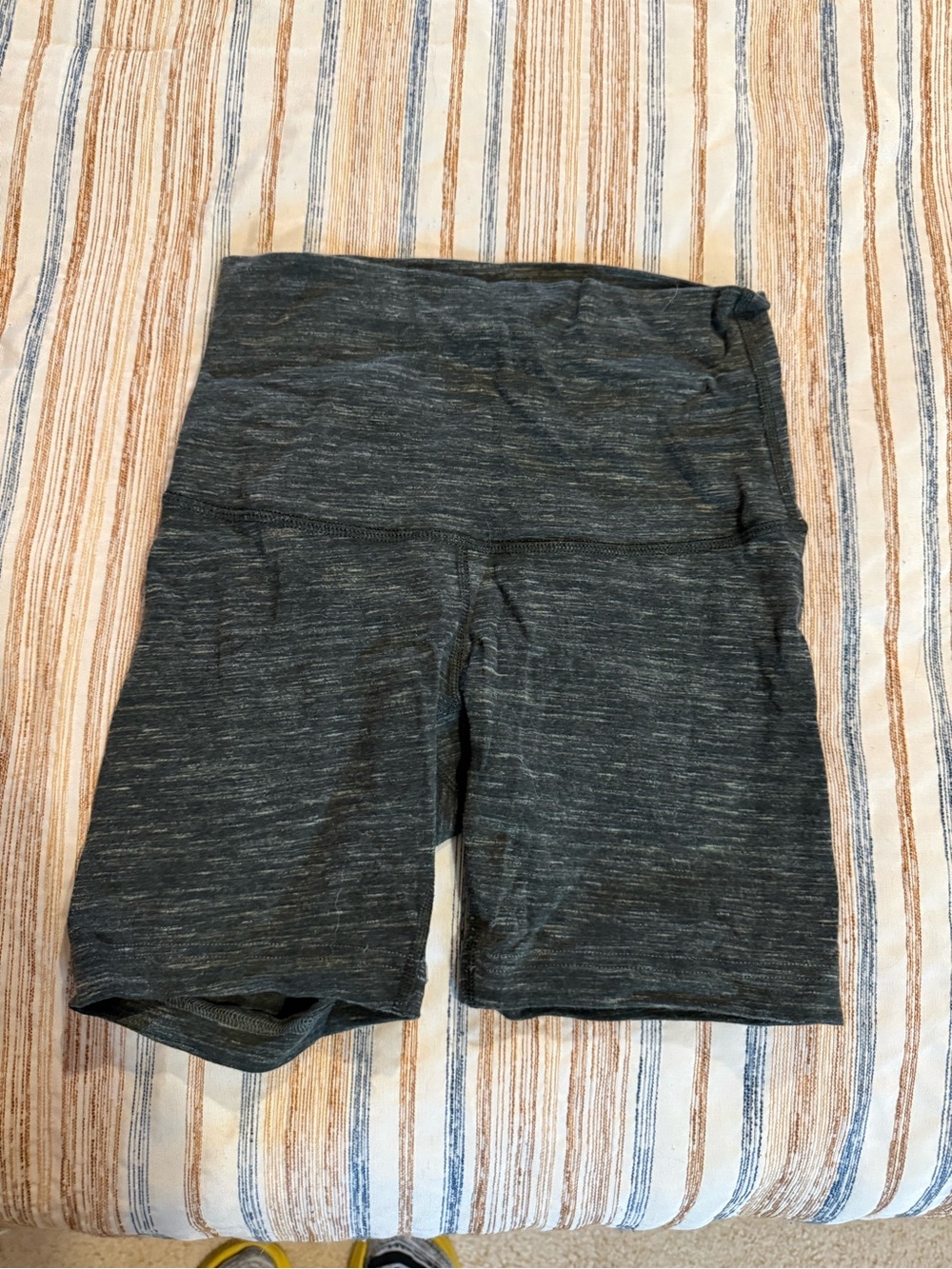 lululemon athletica Women's Charcoal Heather Bike Shorts